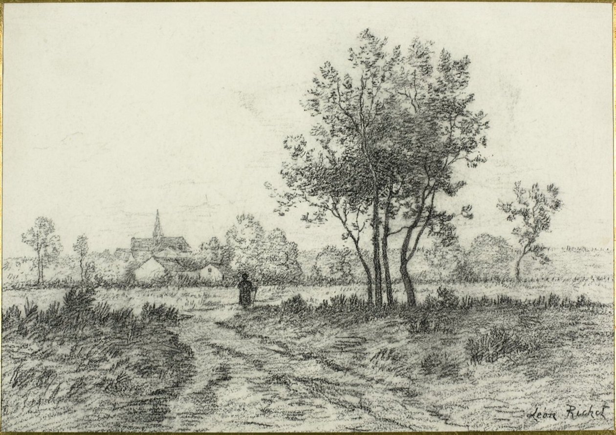 Manzara by Leon Richet
