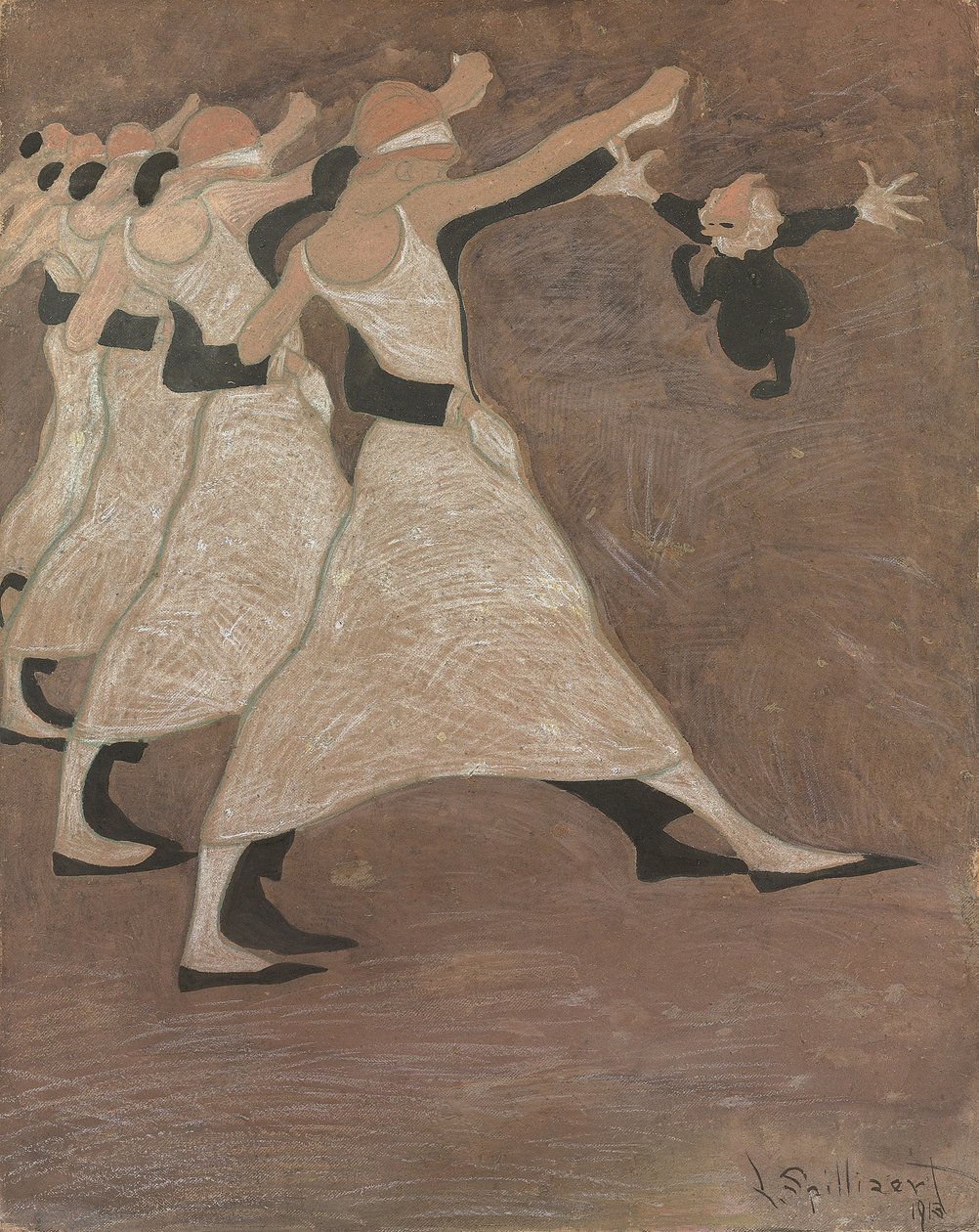 Dansçılar by Leon Spilliaert