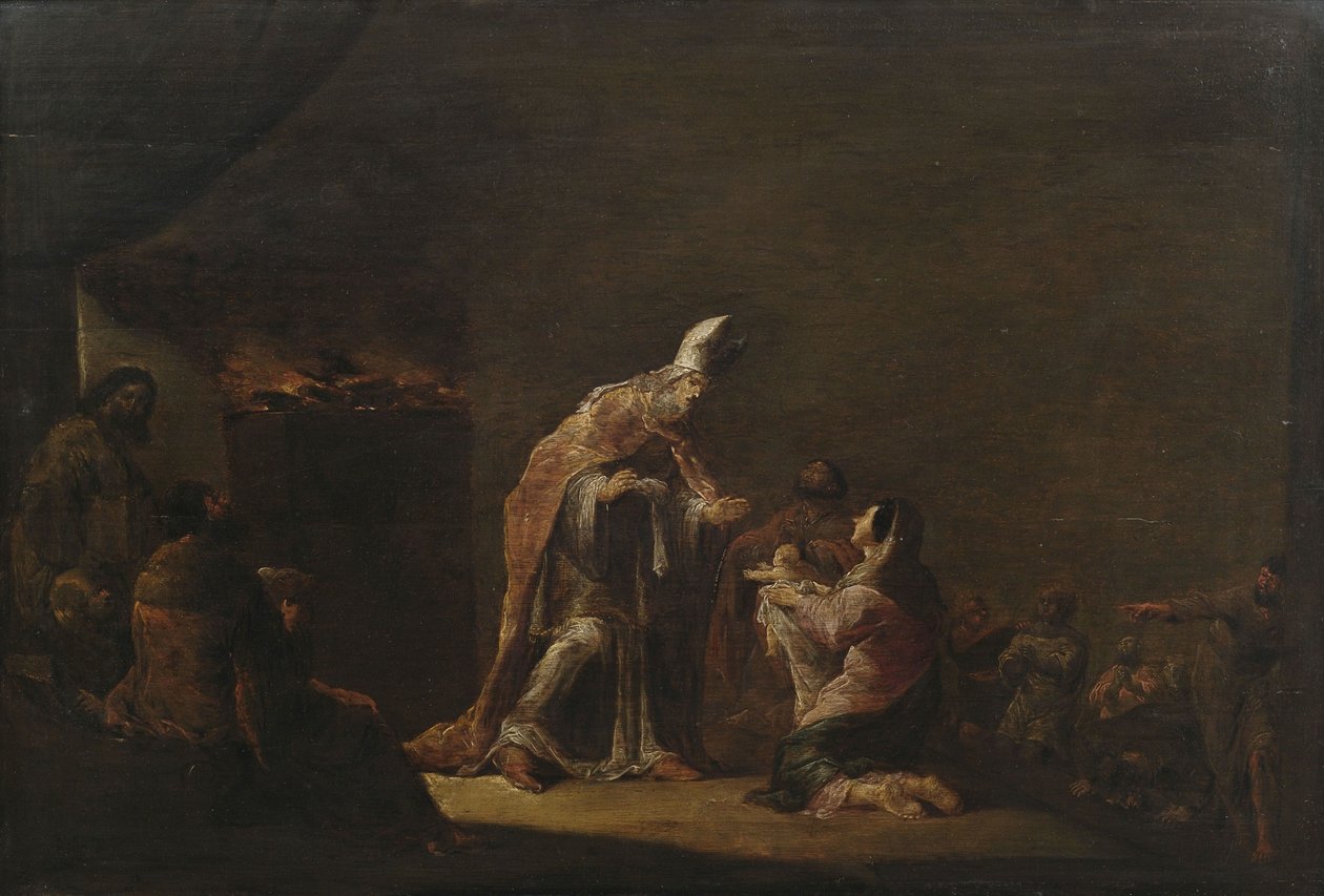 Tapınaktaki Sunum by Leonard Bramer