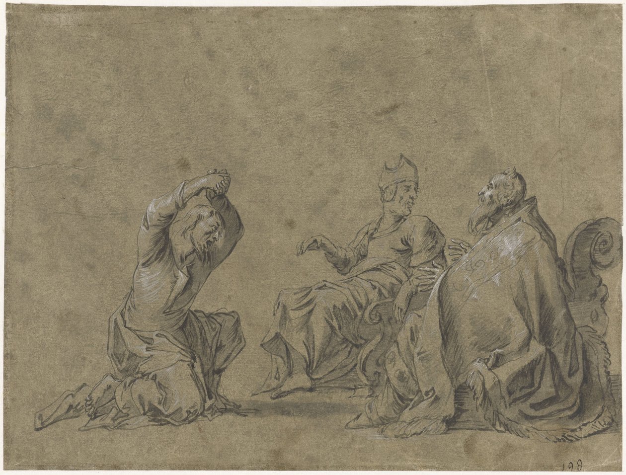 Yahuda gümüş parçalarını geri getiriyor by Leonaert Bramer