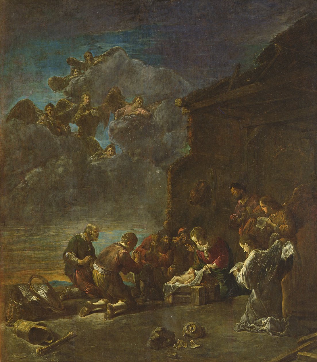 Çobanların Tapınması, 1630-40 by Leonard Bramer