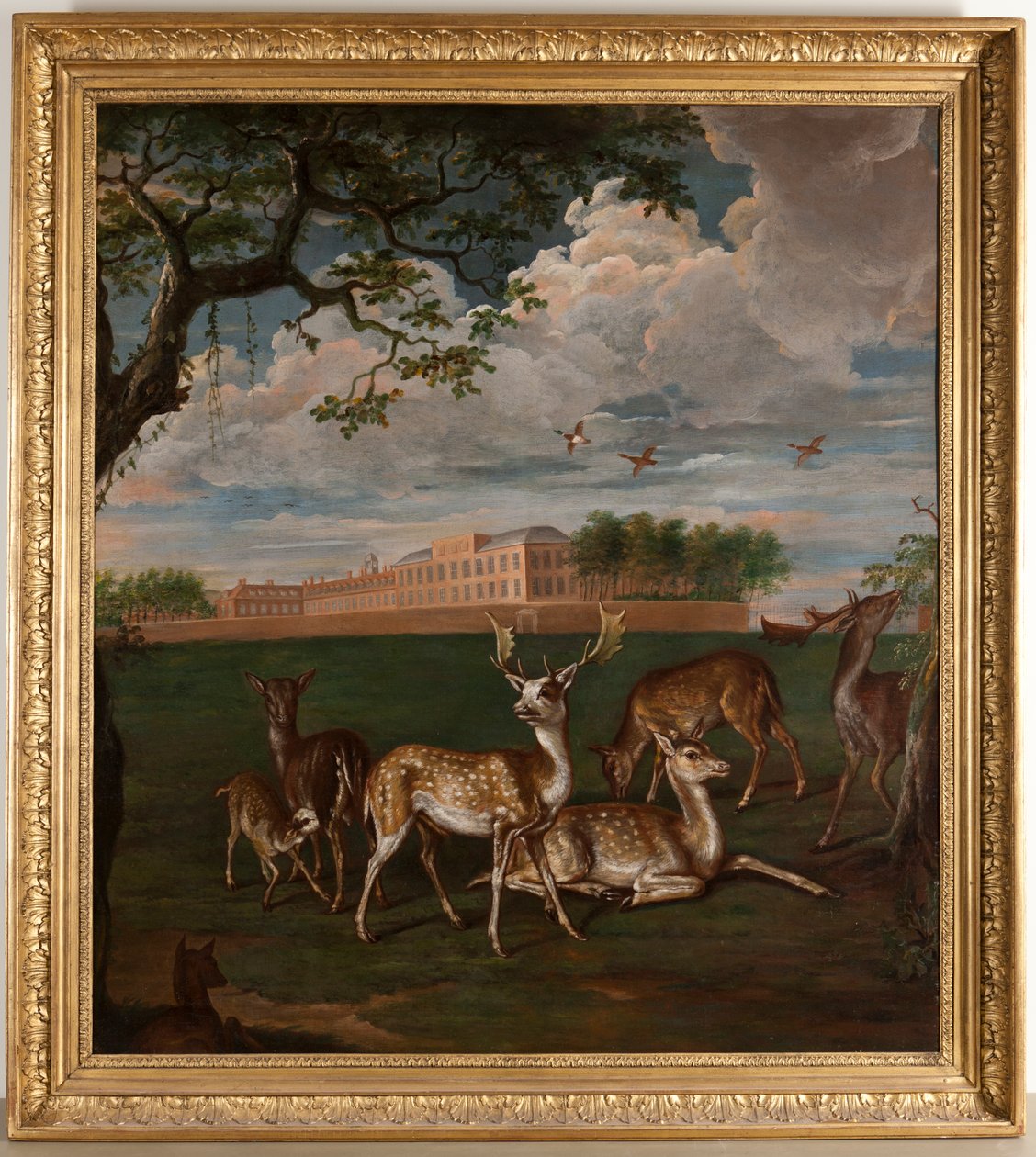 Hyde Park'ta alageyik by Leonard (style of) Knyff