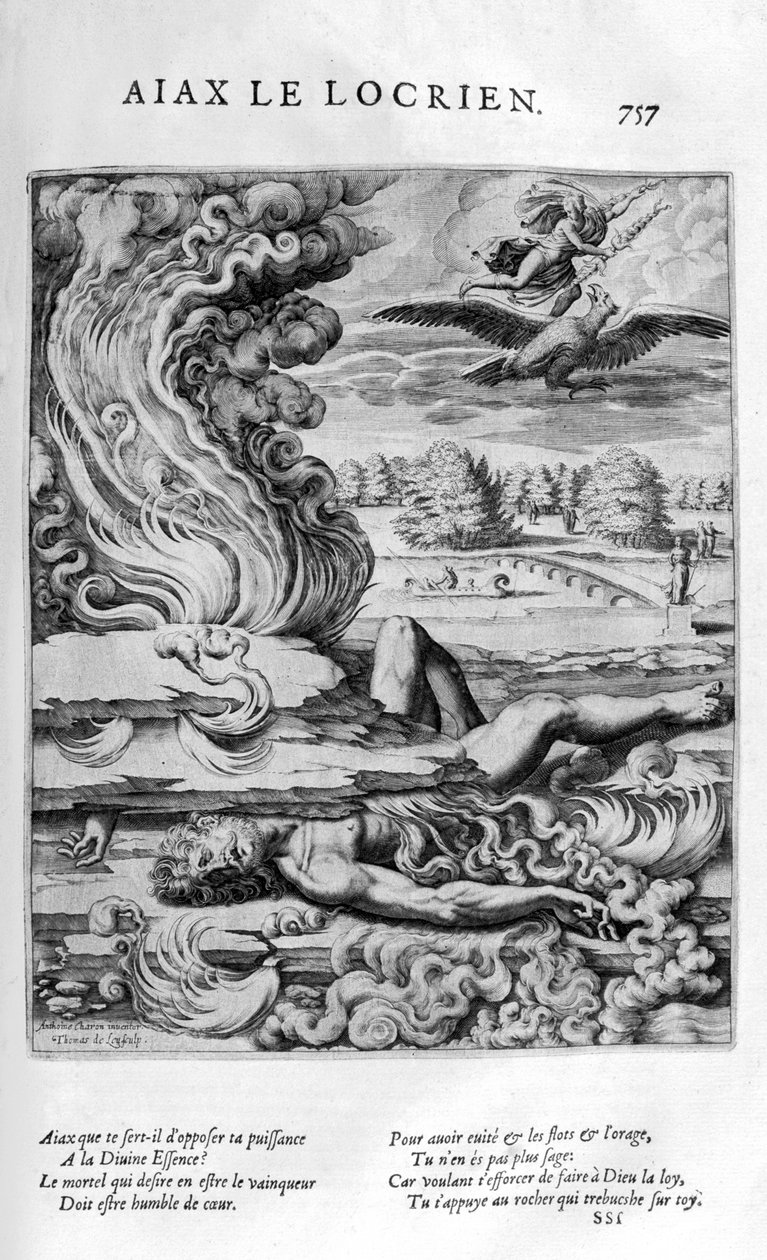 Küçük Ajax, 1615. by Leonard Gaultier