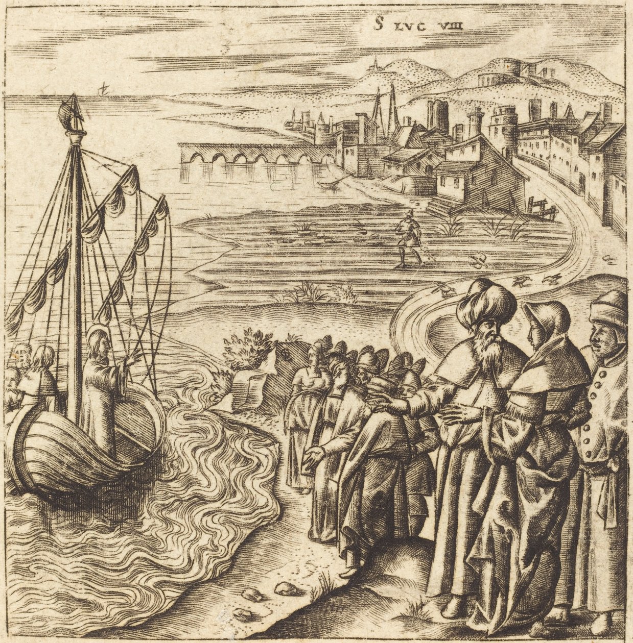 Göldeki İsa by Leonard Gaultier