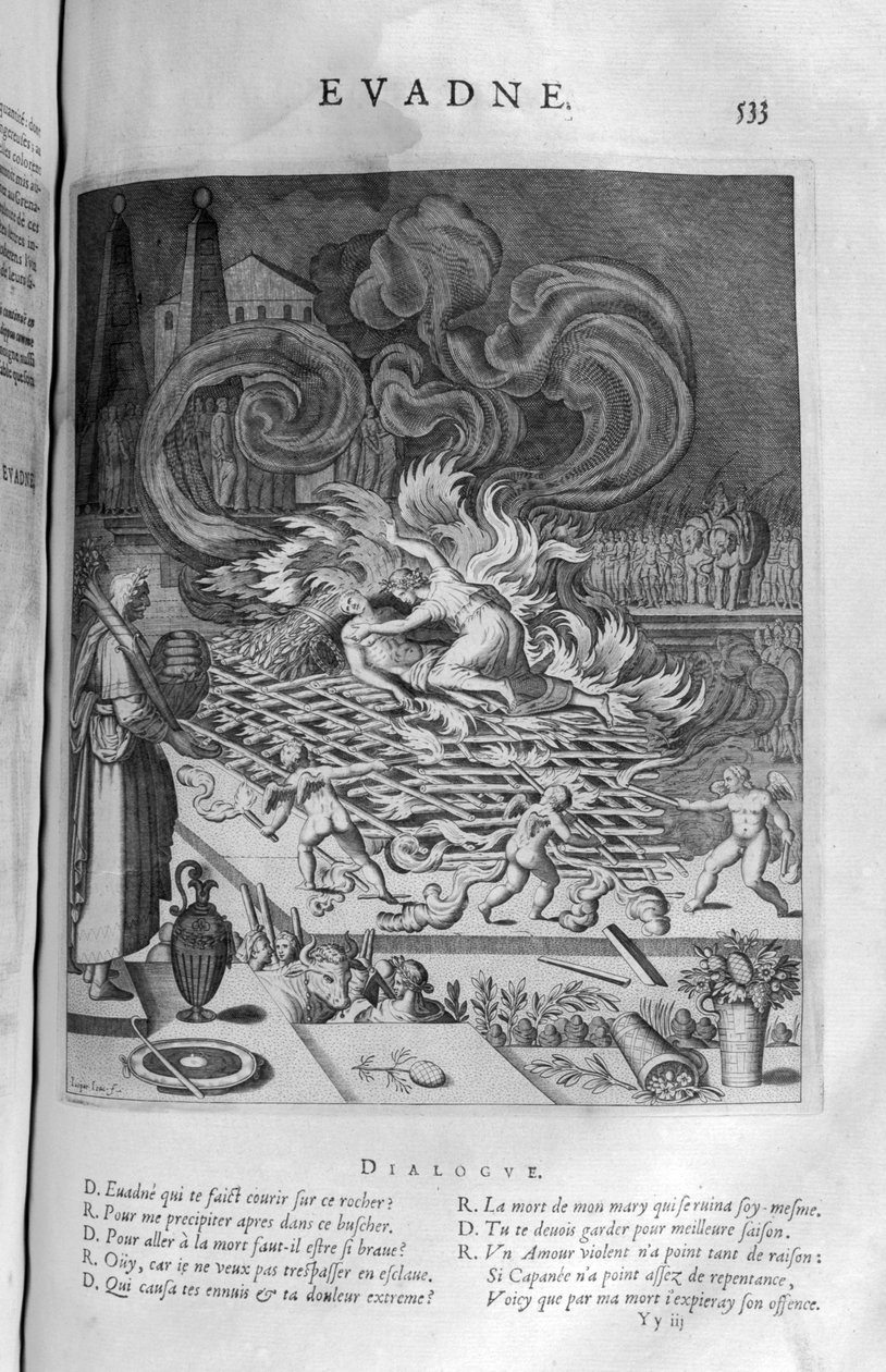 Evadne, 1615 by Leonard Gaultier