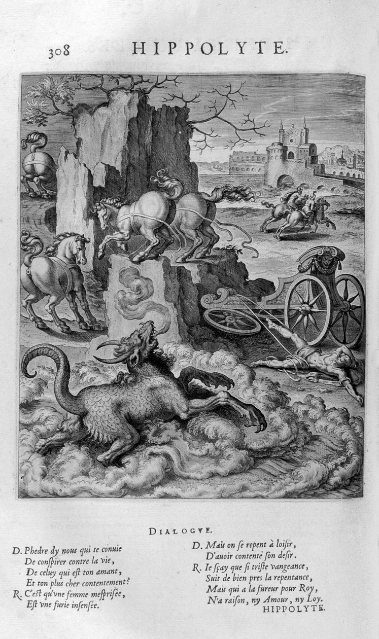 Hippolitus, 1615 by Leonard Gaultier