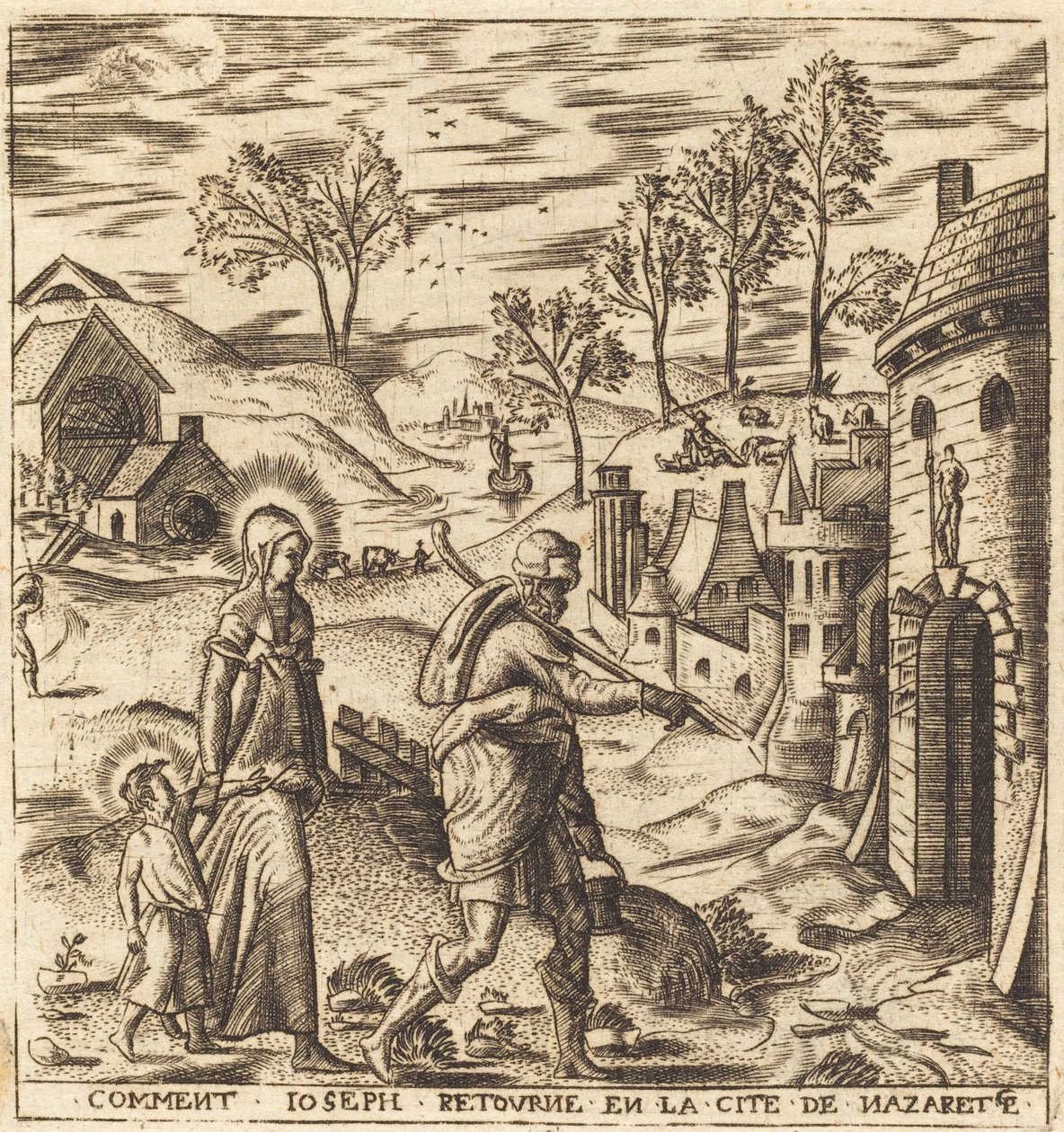 Yusuf, Meryem ve İsa Nasıra