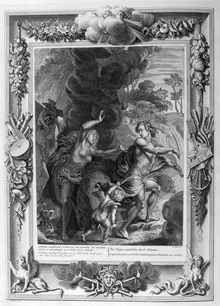 Orpheus ve Eurydice Efsanesi by Leonard Gaultier