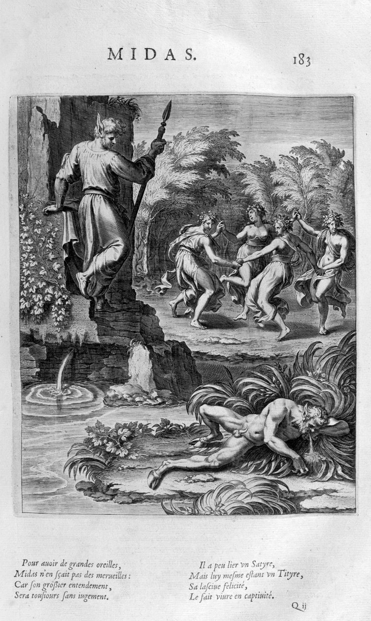 Midas, 1615 by Leonard Gaultier