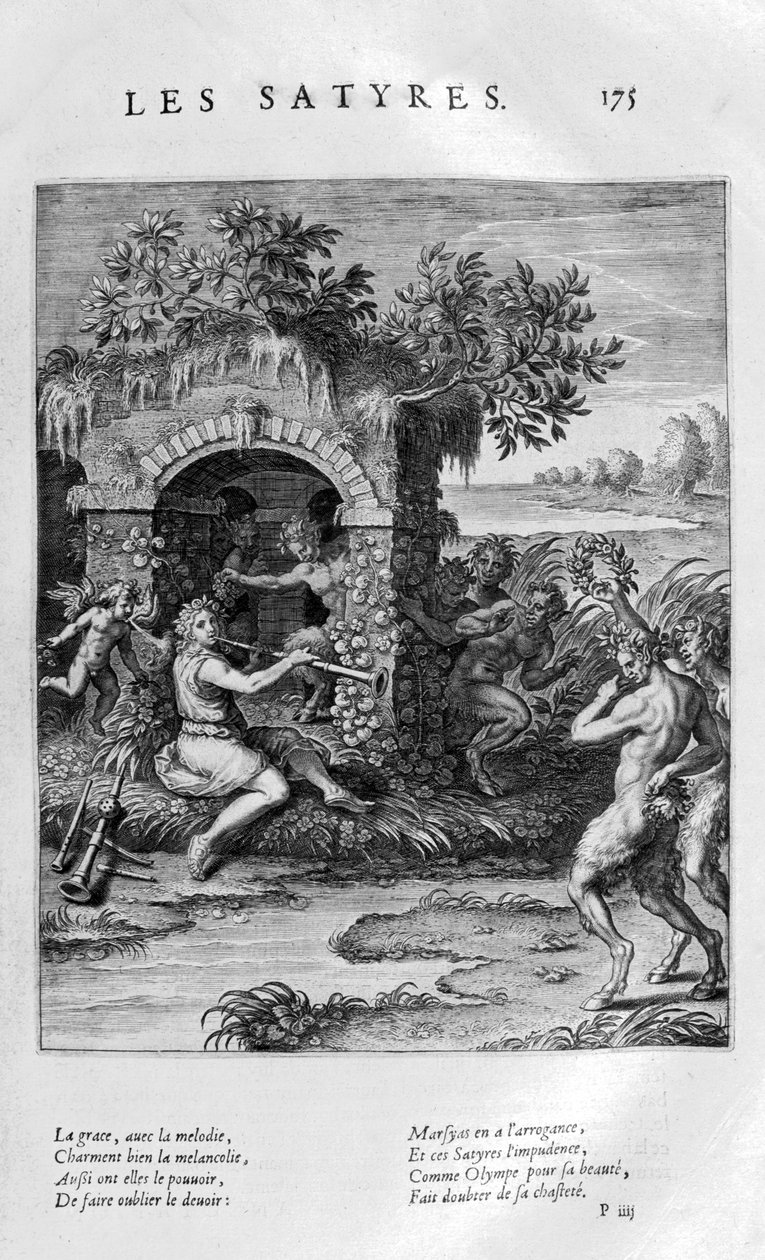 Satirler, 1615 by Leonard Gaultier