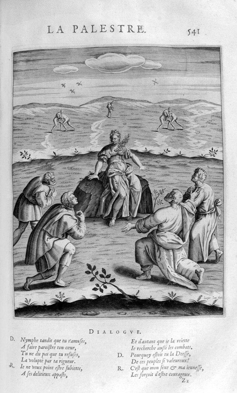 Palestre, 1615 by Leonard Gaultier