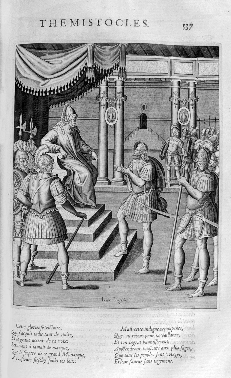 Themistokles, 1615 by Leonard Gaultier