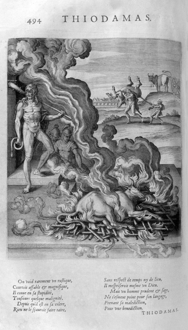 Theodamas, 1615 by Leonard Gaultier