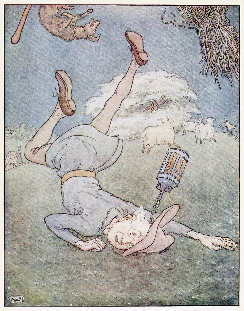 Aydaki adam, A Nursery Rhyme Picture Book, pub