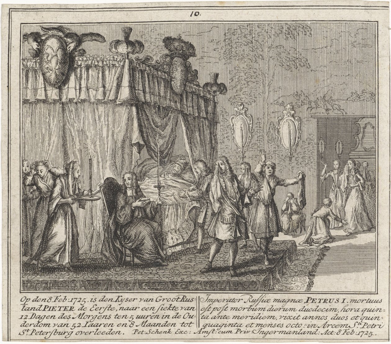 8 Şubat 1725, 1727