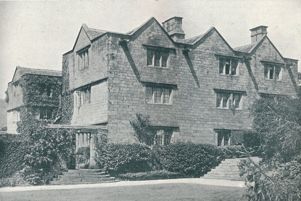 Eyam Salonu, Derbyshire, c1907 by Leonard Willoughby