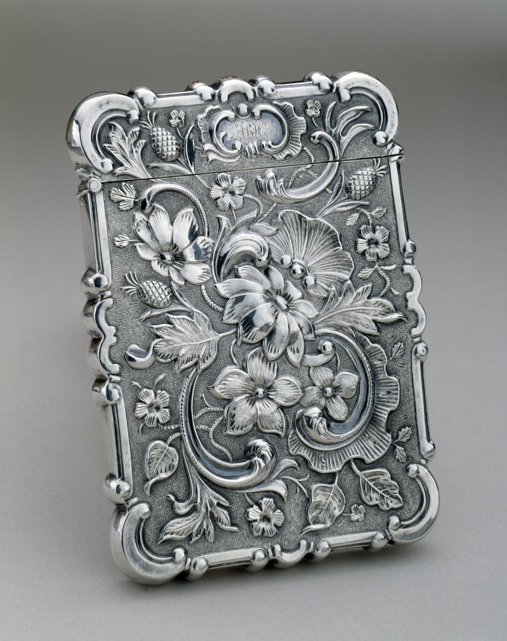 Arama Kartı Kılıfı, c. 1847-1850 (gümüş) by Leonard and Wilson