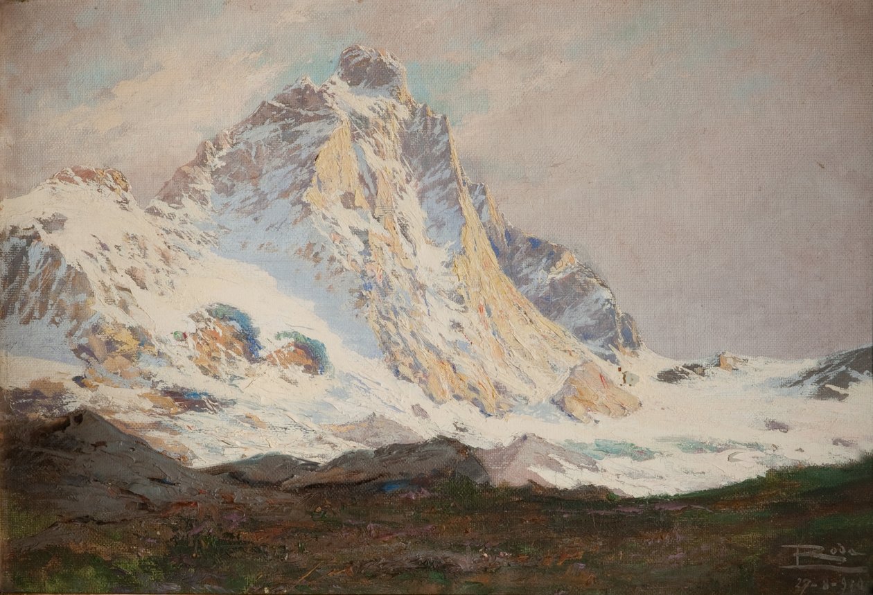 Matterhorn, 1910 by Leonardo Roda