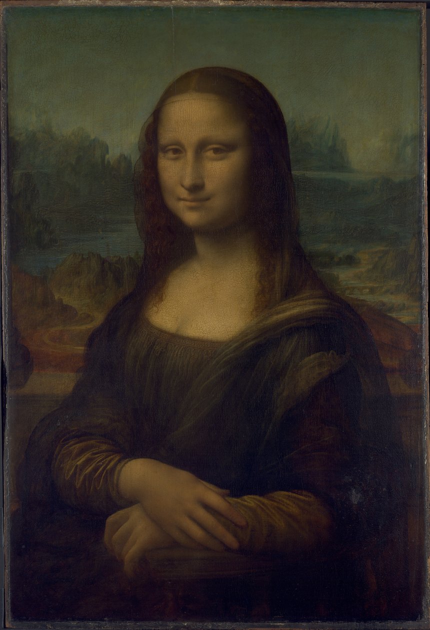 Mona Lisa (veya La Joconde, La Gioconda). by Leonardo da Vinci