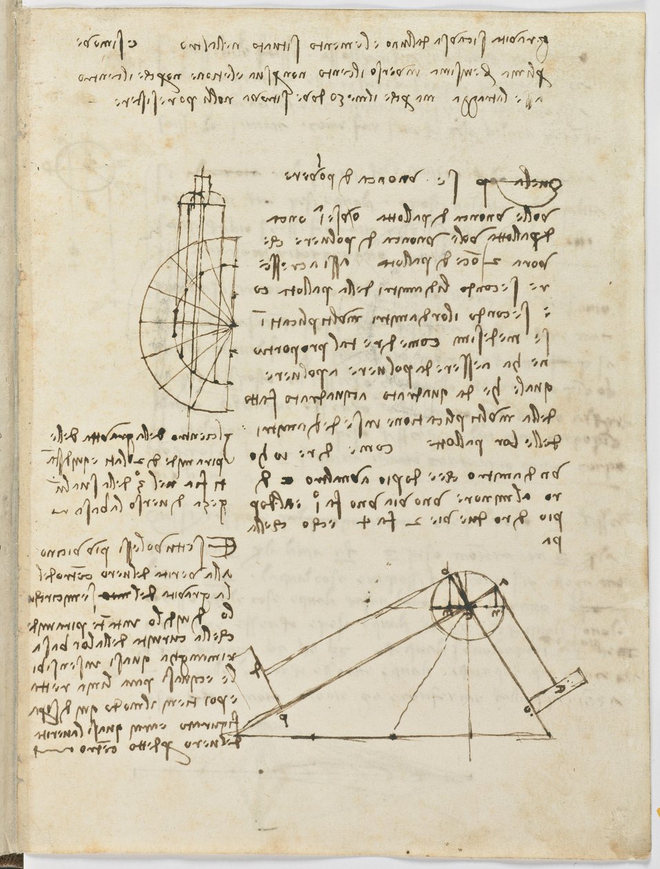 Kuşlar Uçuş Kodu, c. 1505-06, kağıt el yazması, cc. 18, sayfa 2 recto by Leonardo da Vinci