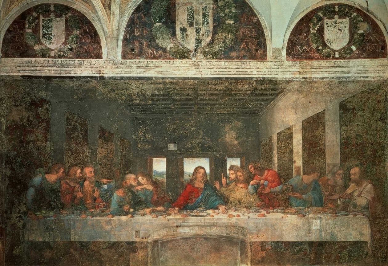 Rabbin Akşam Yemeği by Leonardo da Vinci