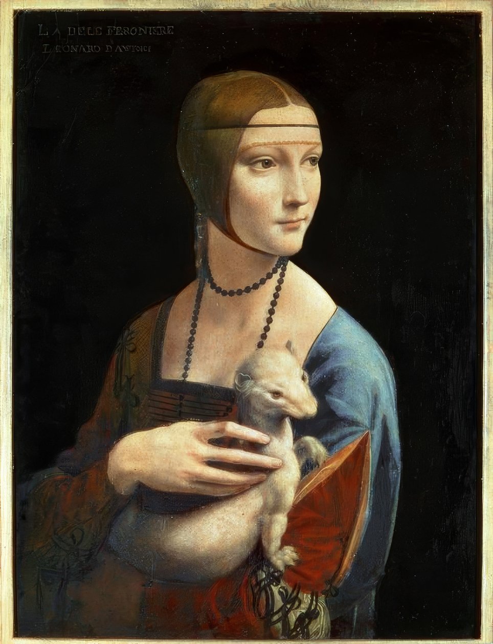 ermin olan bayan by Leonardo da Vinci