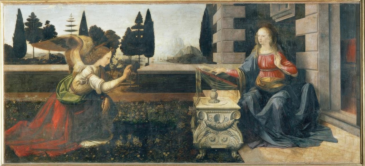 Duyuru by Leonardo da Vinci