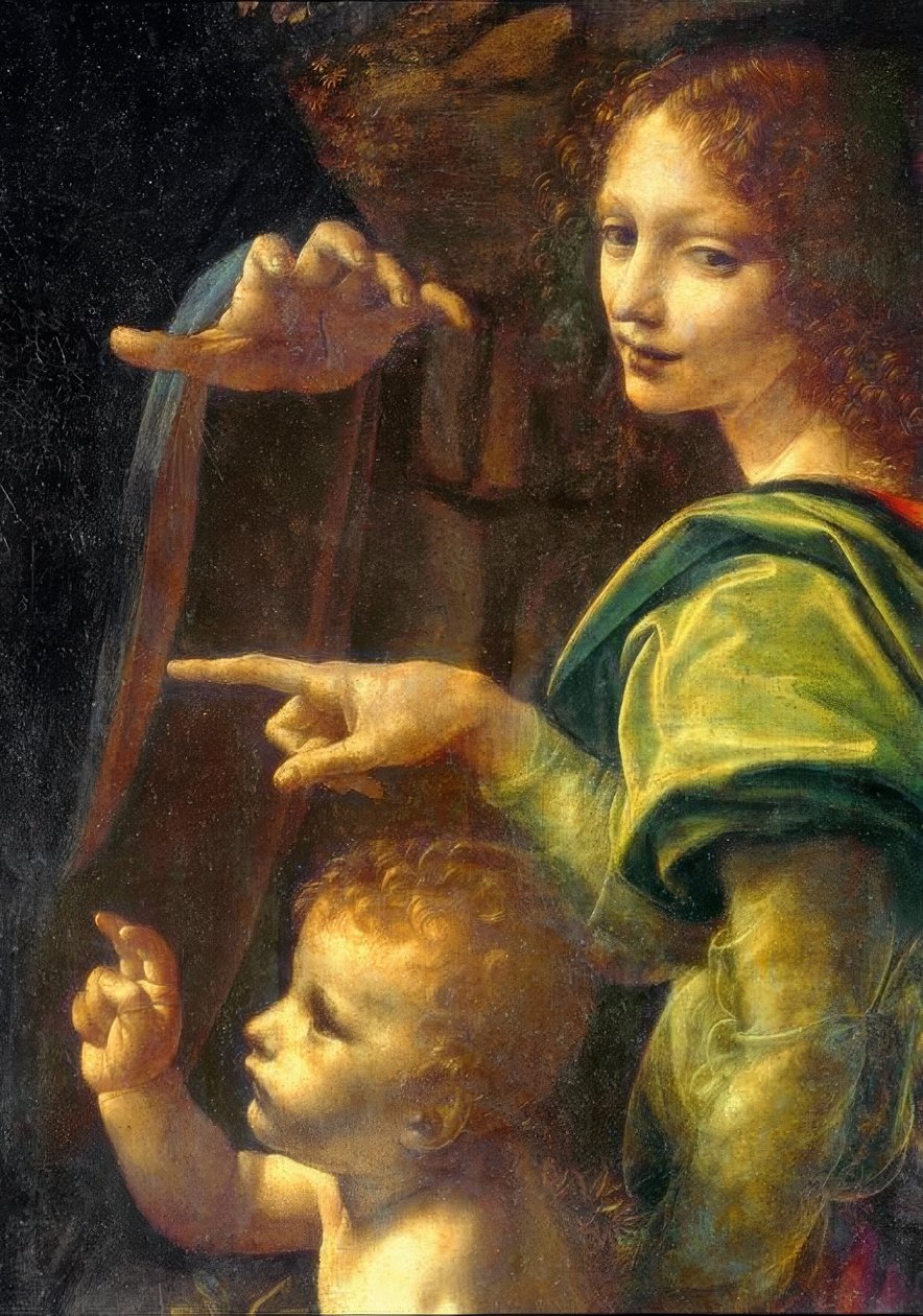 Kaya Mağarası Madonna by Leonardo da Vinci