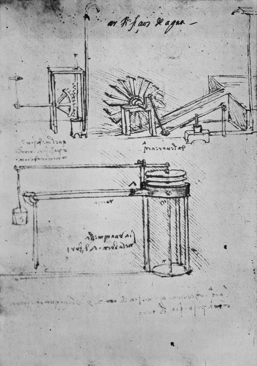 fol. 53 (verso), El Yazması B, 1488-89 by Leonardo da Vinci