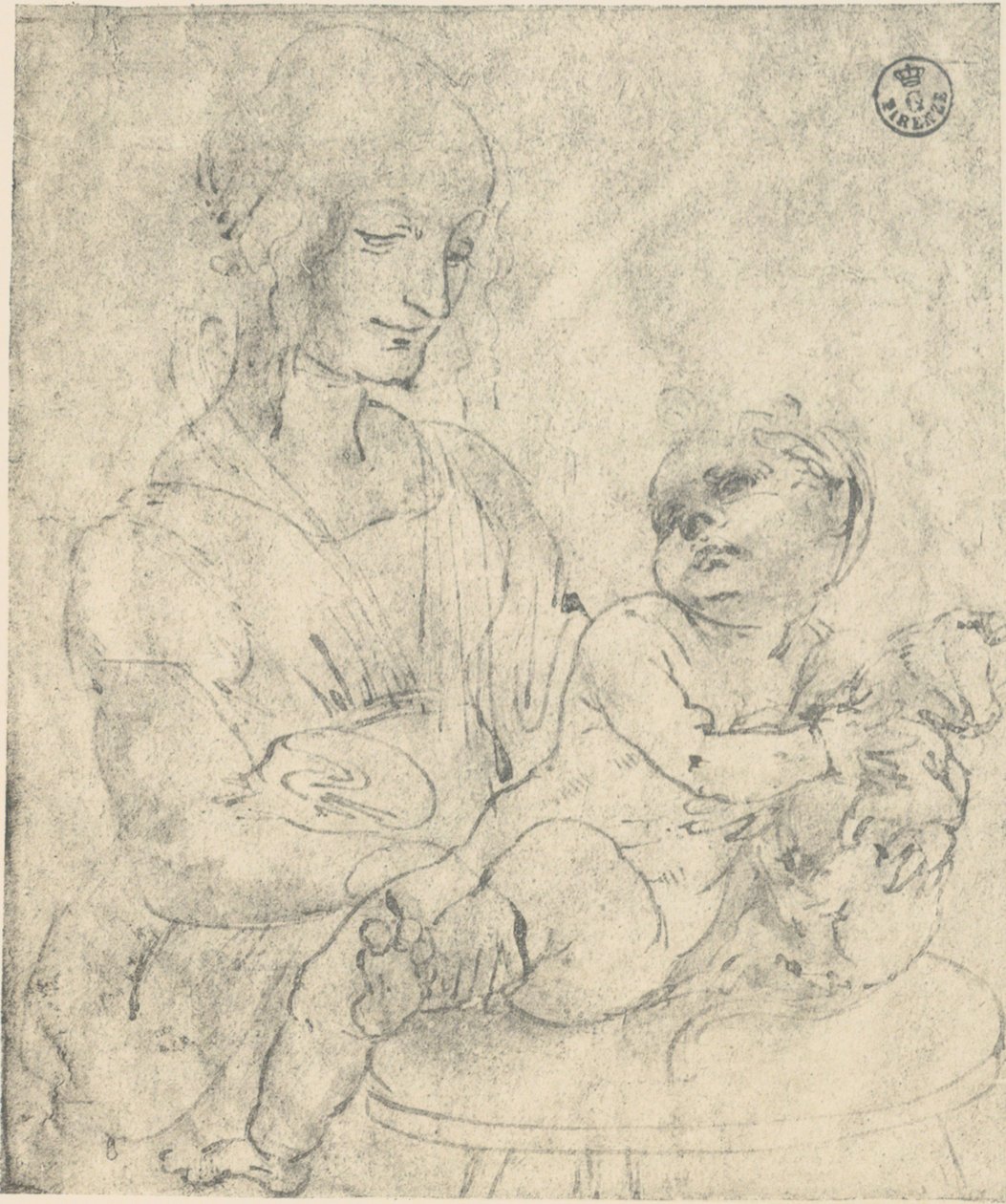 Bakire ve Çocuk, Uffizi Galerisi