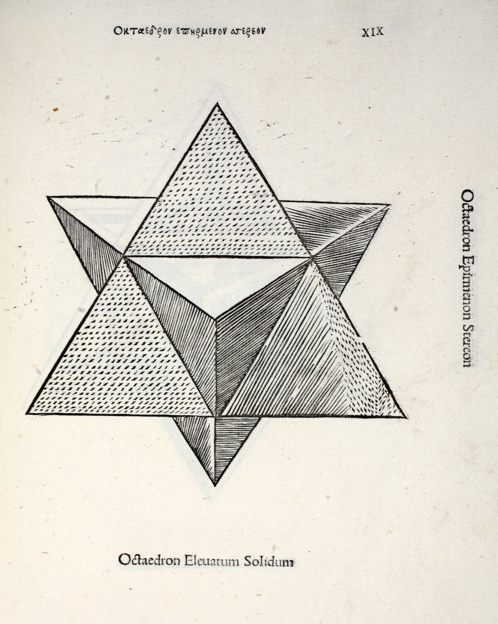 Octocedron solidus, Luca Pacioli