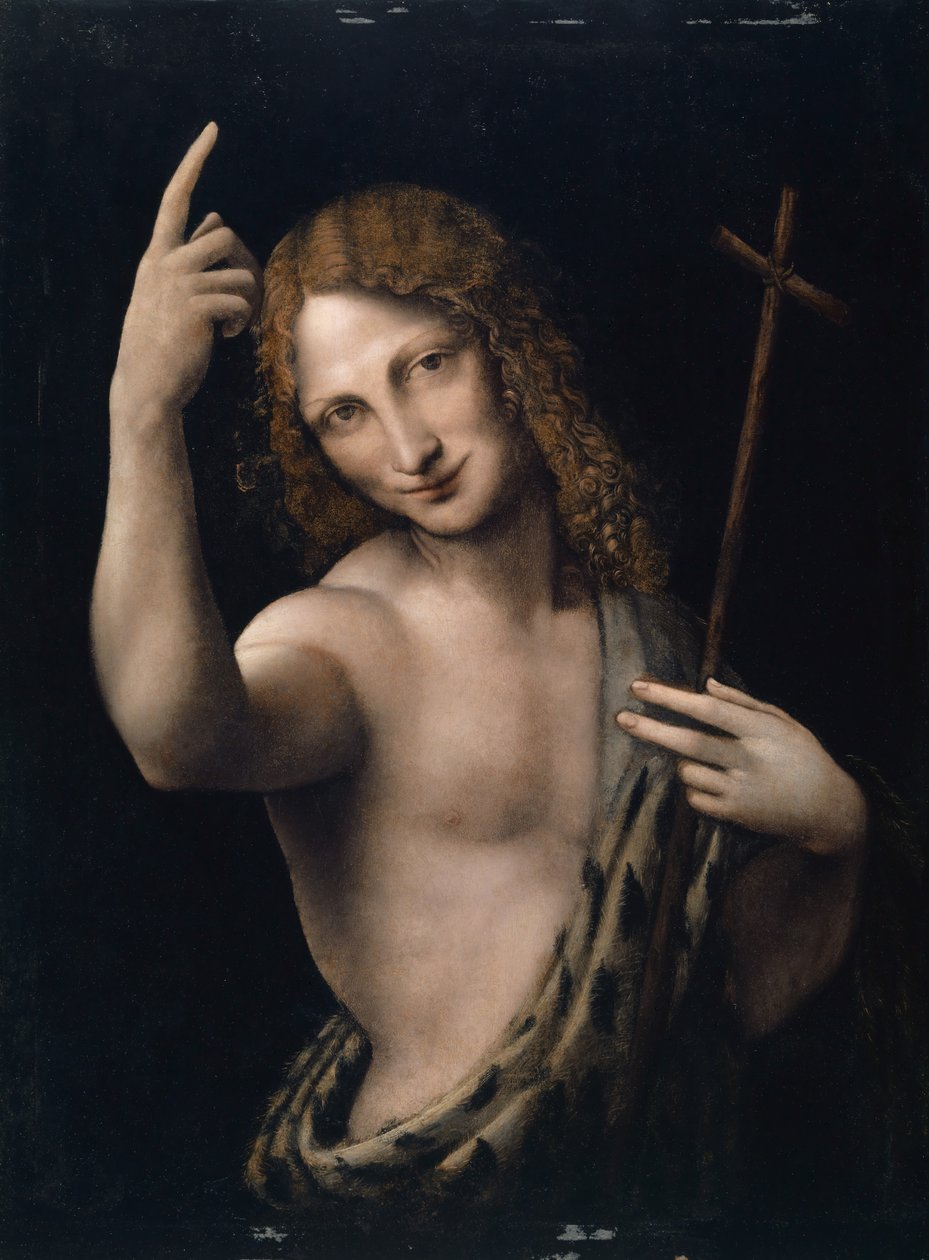 Vaftizci Yahya, 1505-07 by Leonardo da Vinci