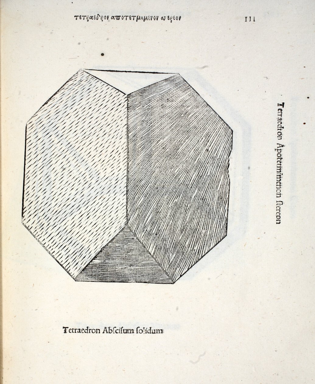 ಟೆಟ್ರಾಡ್ರಾನ್ ಘನ, ಲ್ಯೂಕಾ ಪ್ಯಾಸಿಯೋಲಿ (c.1445-1517) ನಿಂದ 