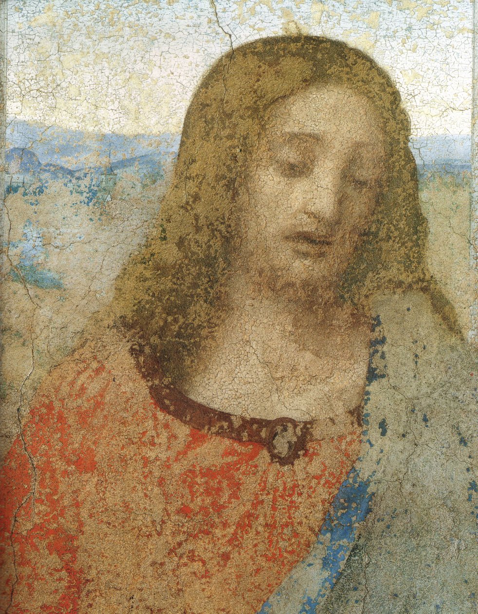 Son Akşam Yemeği - Detay by Leonardo da Vinci