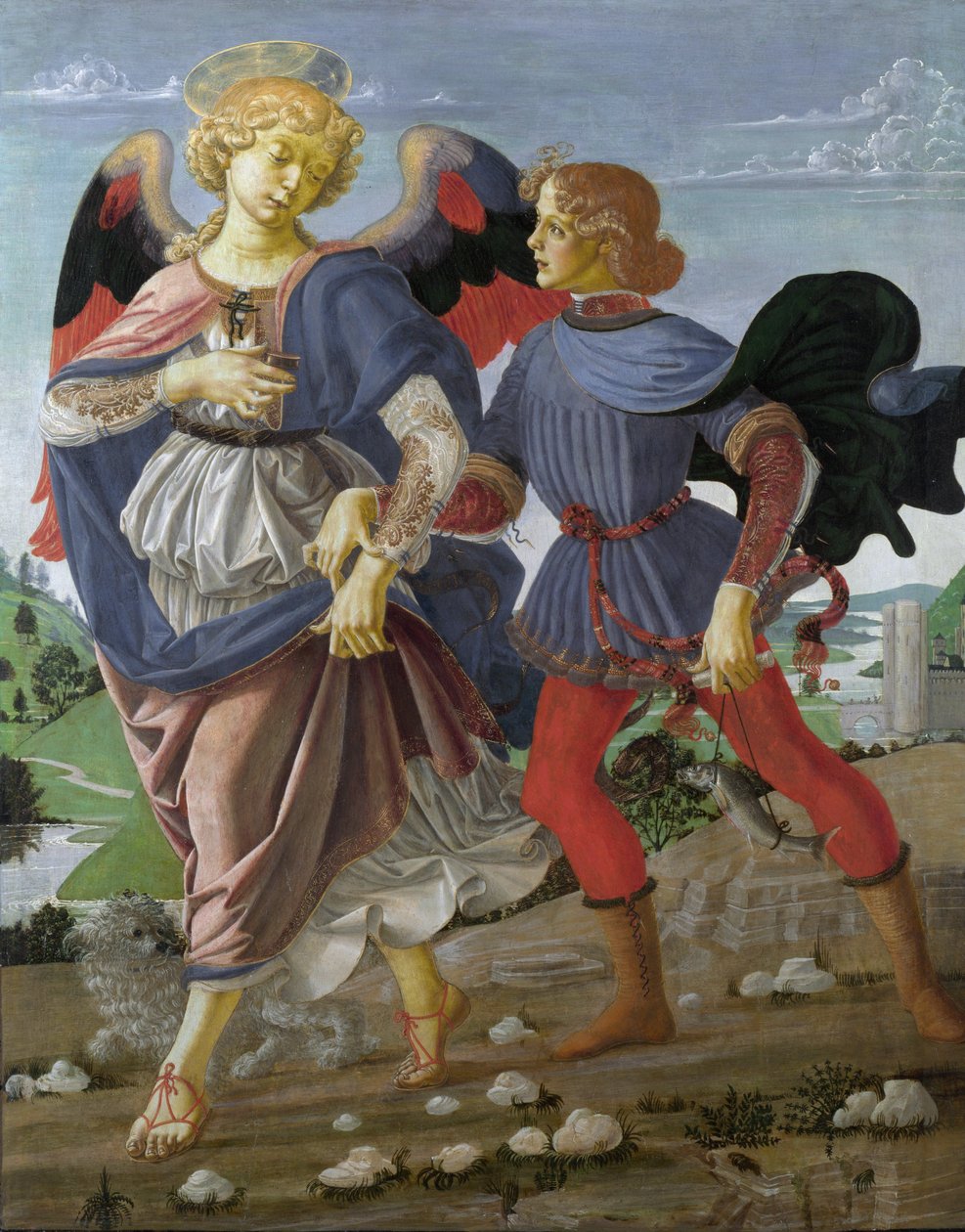 Tobias ve Melek by Leonardo da Vinci