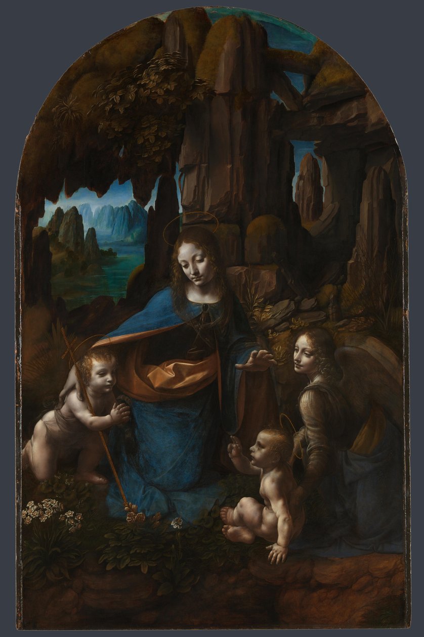 Kayaların Bakiresi by Leonardo da Vinci