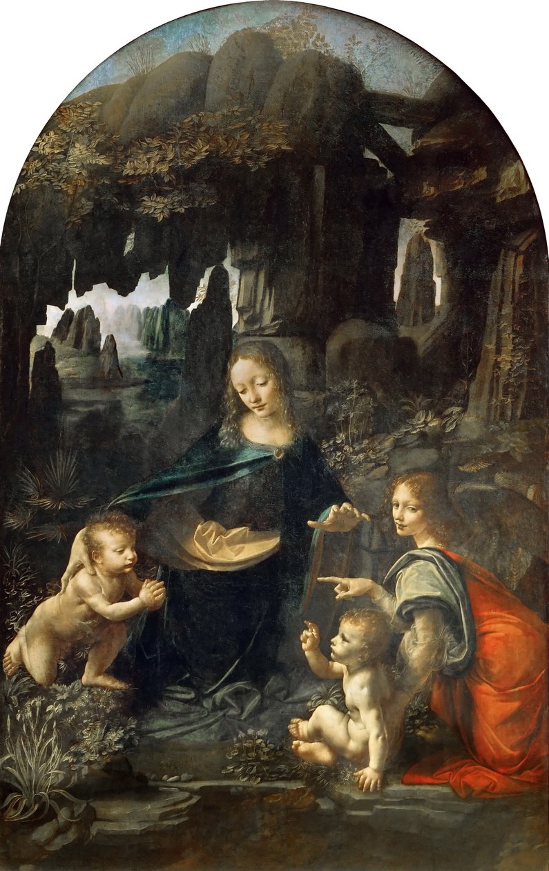 Kayaların Bakiresi by Leonardo da Vinci