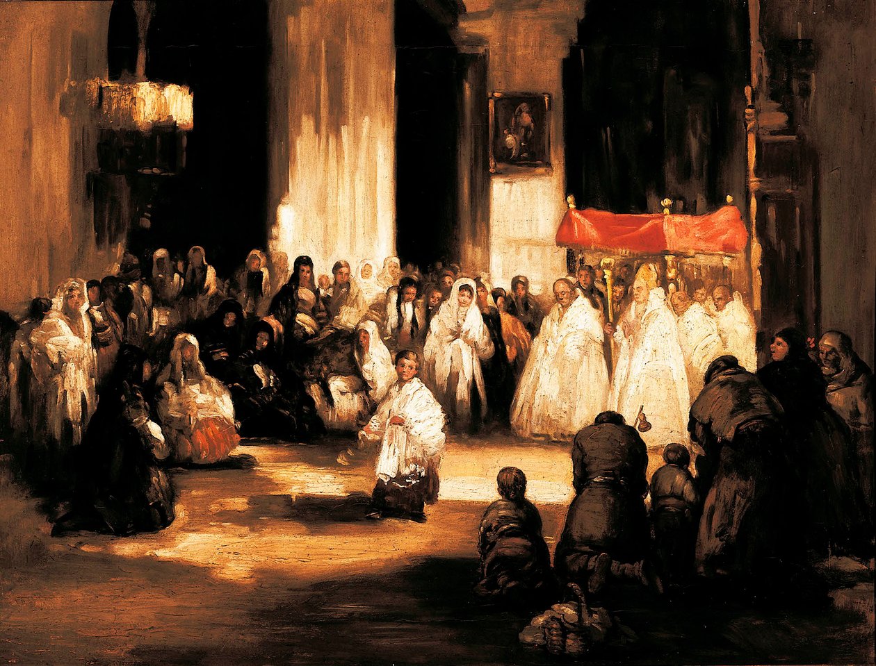 Yüce Tanrı (Büyük Tanrı). Leonardo Alenza y Nieto