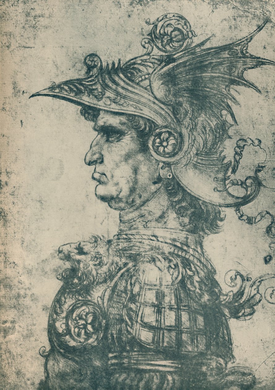 Bir Condotiere, 1480, 1932 by Leonardo da Vinci