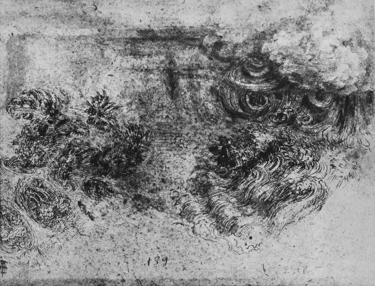 Bir Tufan, c1480 1945 by Leonardo da Vinci