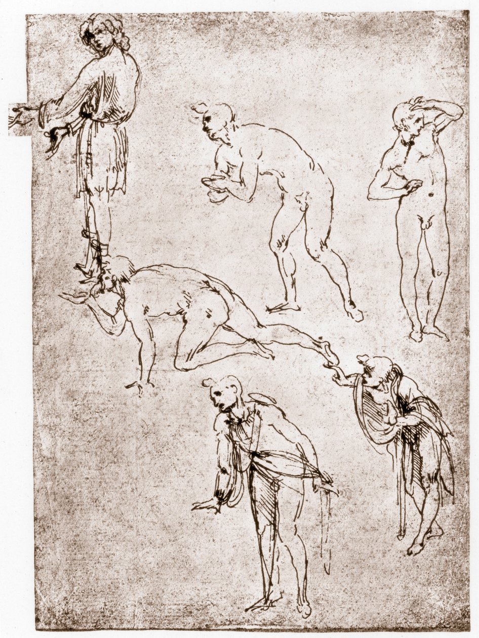 Çobanların Hayranlığı, c1478-1480. by Leonardo da Vinci