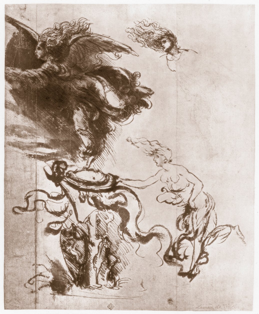Fortuna Alegorisi, c1483 by Leonardo da Vinci