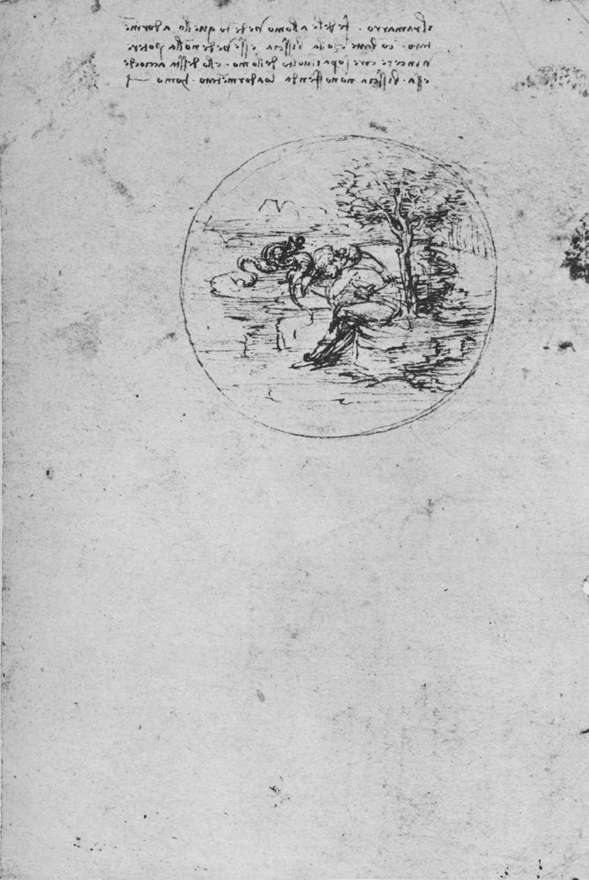 Gerçeği Simgeleyen Kertenkele Alegorisi, c1480 1945 by Leonardo da Vinci