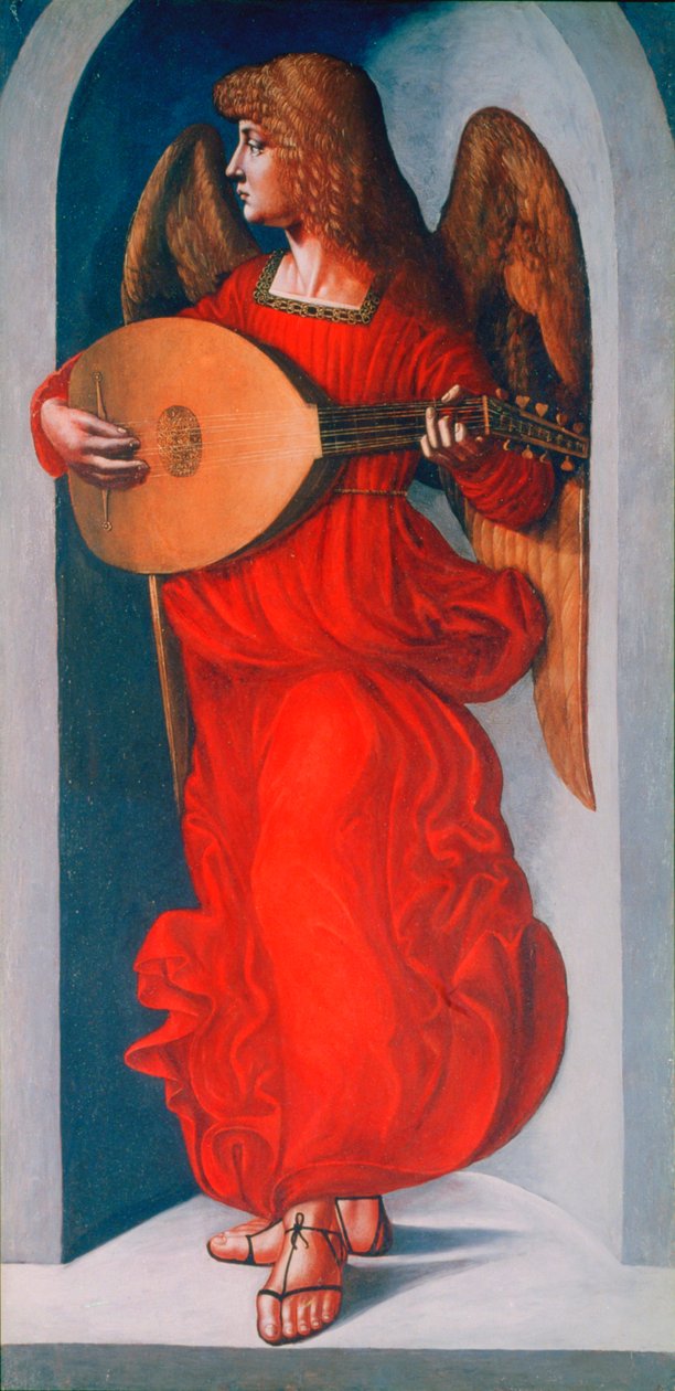 Udlu Kırmızılı Melek, 1490-1499 by Leonardo da Vinci