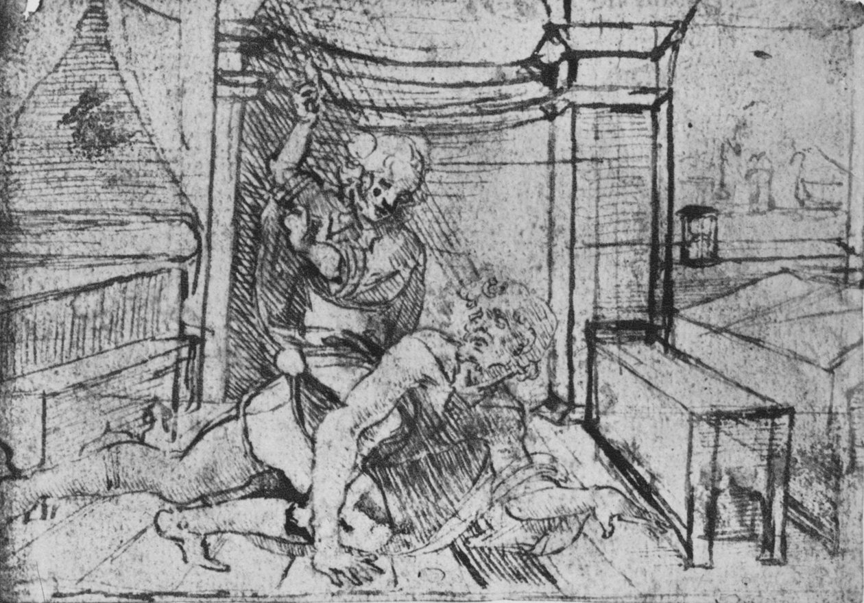Aristoteles ve Phyllis, c1480 1945 by Leonardo da Vinci