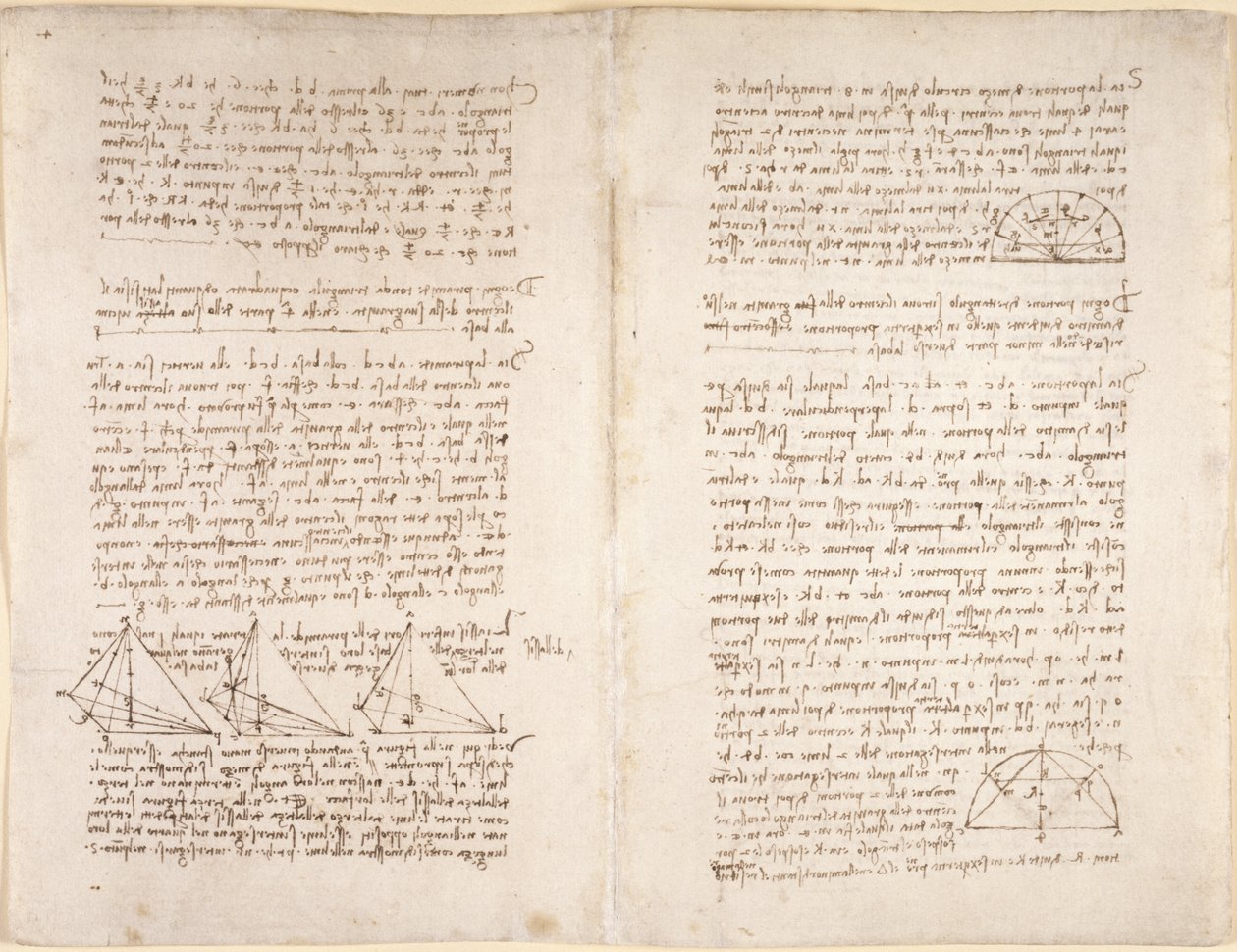 Arundel 263, f.218v, f.215 