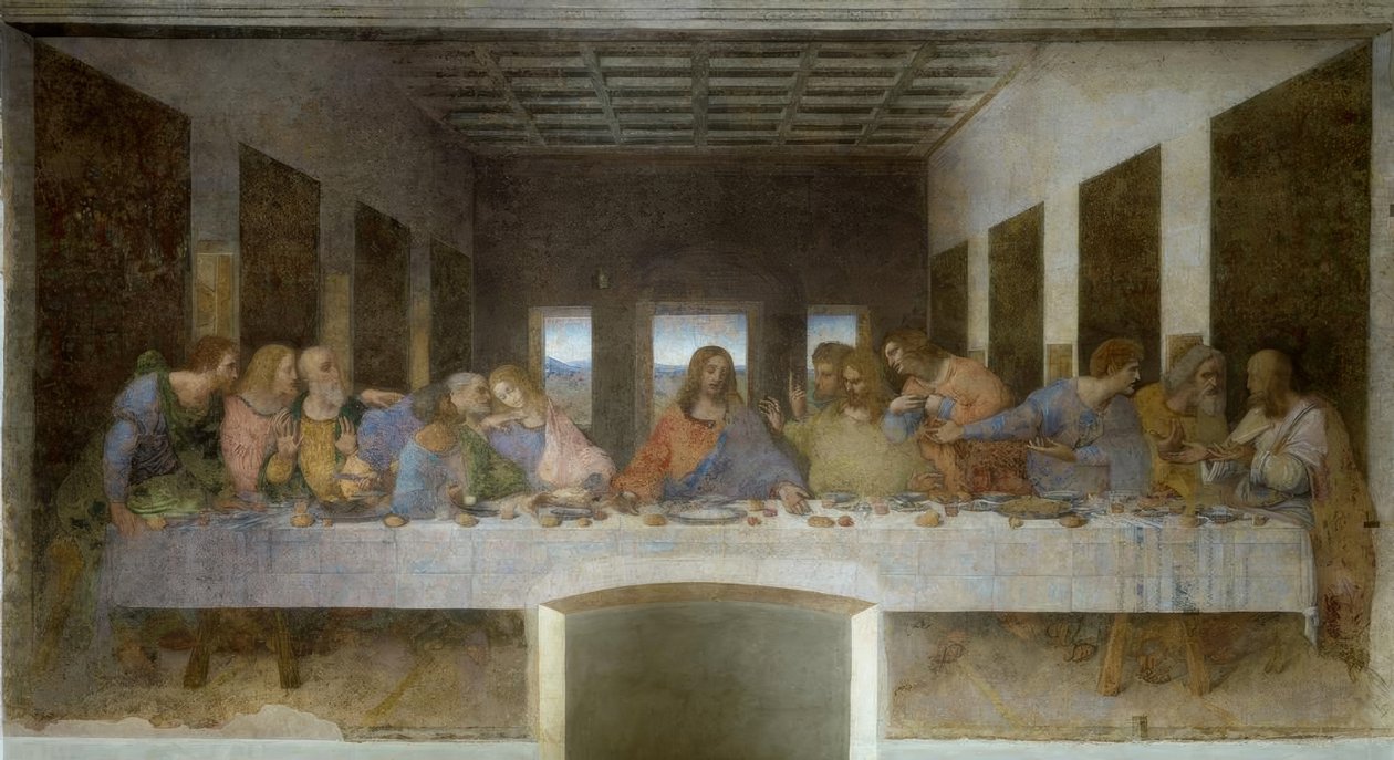 Rabbin Akşam Yemeği by Leonardo da Vinci