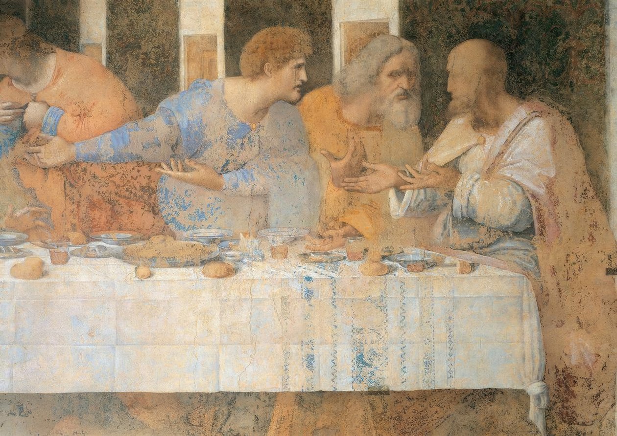 Rabbin Akşam Yemeği by Leonardo da Vinci