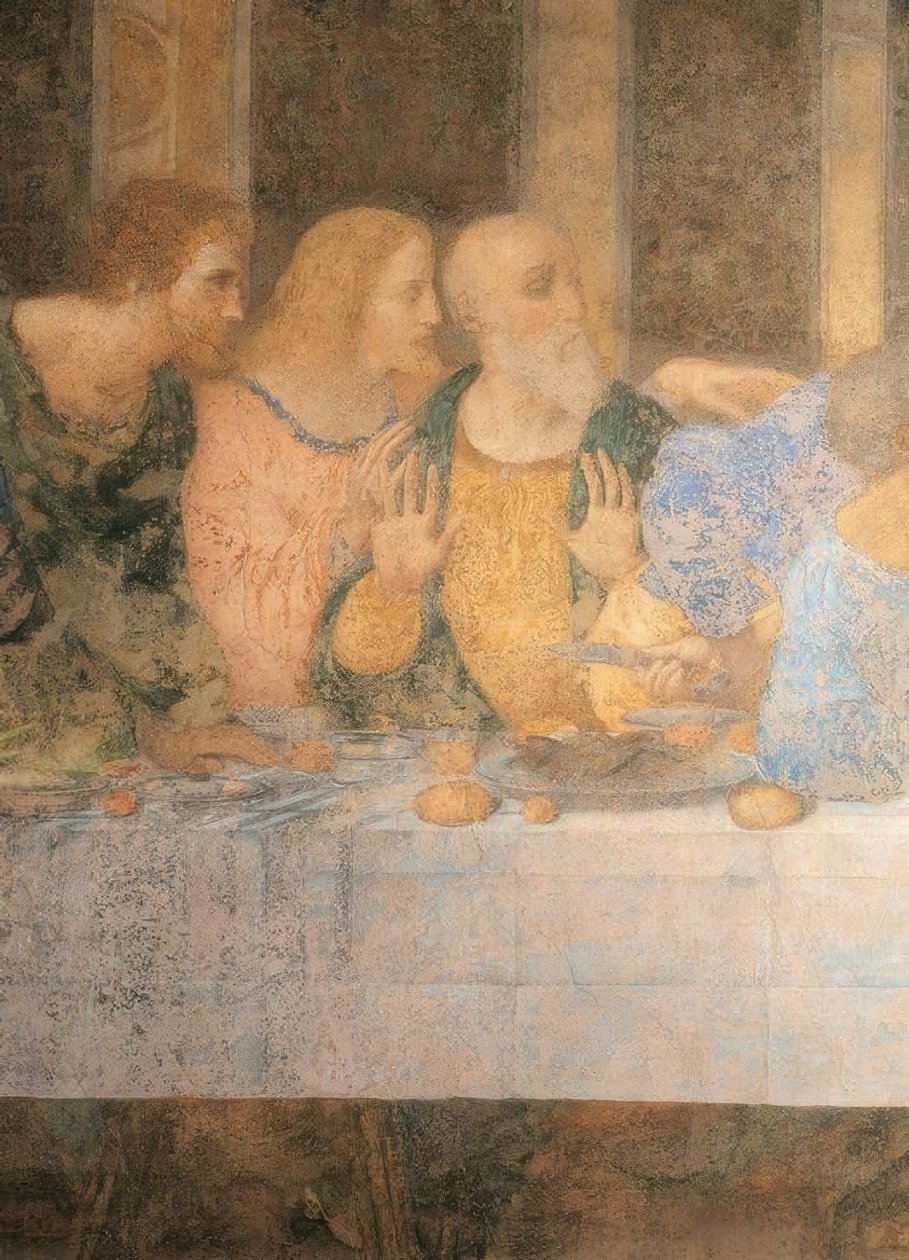 Rabbin Akşam Yemeği by Leonardo da Vinci