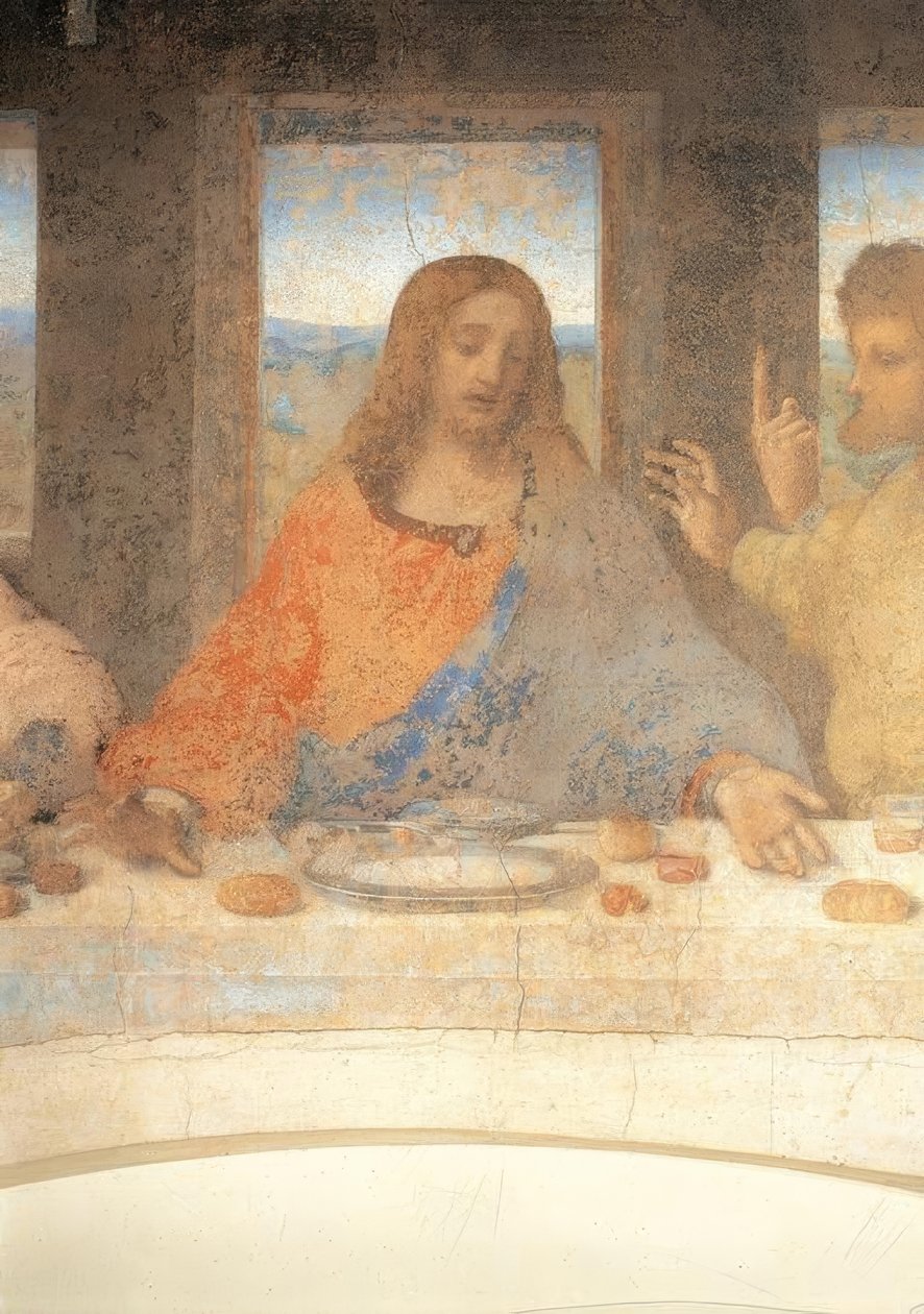 Rabbin Akşam Yemeği by Leonardo da Vinci